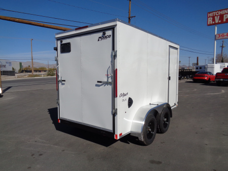 New 2026 Pace American - Out Back DLX - 6x10 V-Nose Tandem Axle 7k Cargo Trailer w/ Rear Ramp Door