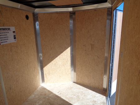 New 2026 Pace American - Out Back DLX - 6x10 V-Nose Tandem Axle 7k Cargo Trailer w/ Rear Ramp Door