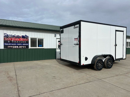 New 2026 Compass Indigo DLX 7'X14' Cargo / Enclosed Trailer