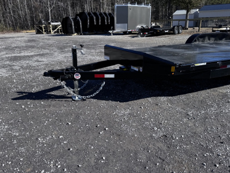 New 2026 Sure-Trac 7X20 (16+4) STEEL DECK CAR 10K Car Hauler