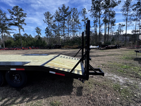 New 2026 Superior Manufacturing 8.5X24 DECKOVER GN Equipment Trailer