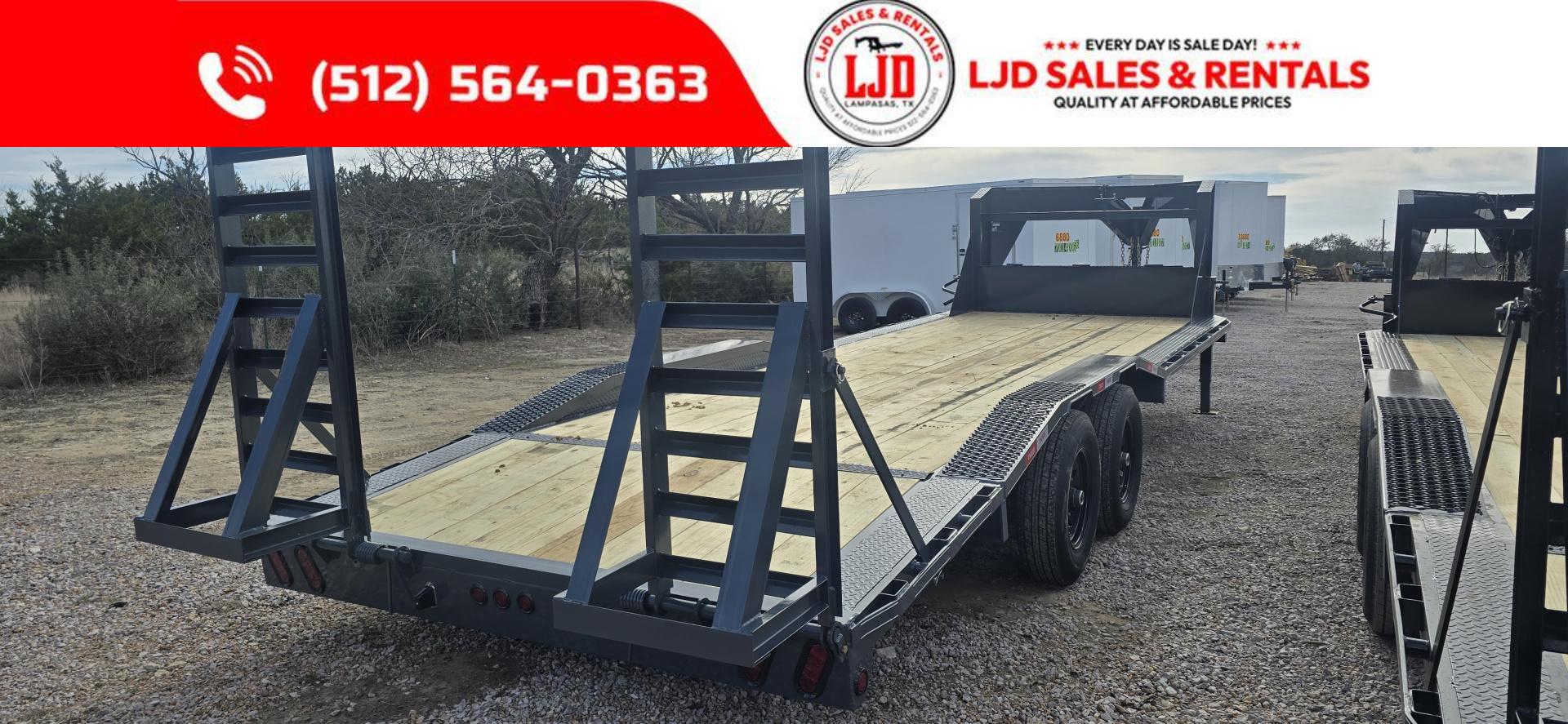 New 2026 Tiger - Gooseneck Drive Over Fender 102" X 24'