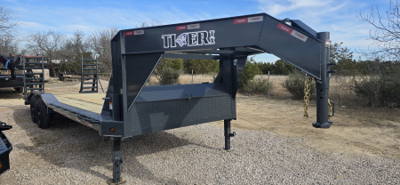 New 2026 Tiger - Gooseneck Drive Over Fender 102  X 24'