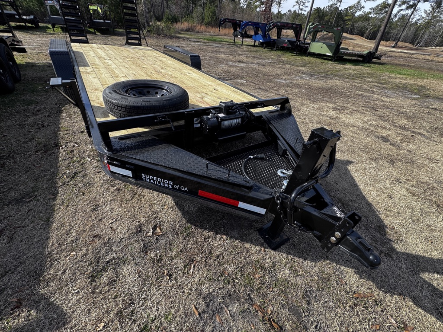 New 2026 Superior Manufacturing 6.5X20 Equipment Trailer