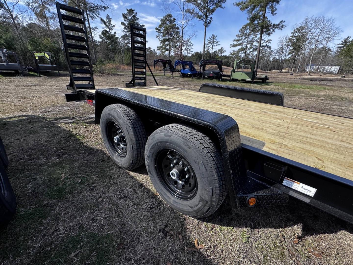 New 2026 Superior Manufacturing 6.5X20 Equipment Trailer