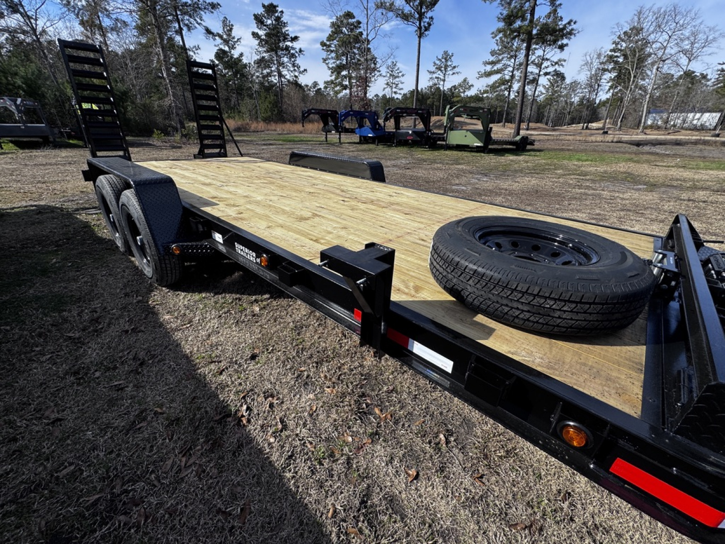 New 2026 Superior Manufacturing 6.5X20 Equipment Trailer