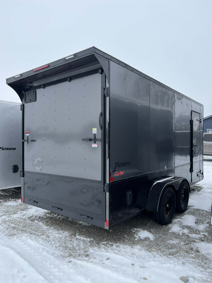 New 2025 HOMESTEADER TRAILER 7 x 16 Tandem Axle OHV Pkg Cargo / Enclosed Trailer