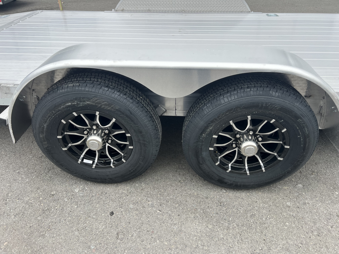 New 2026 Black Rhino 7x20 10K Aluminum Deck Car Hauler