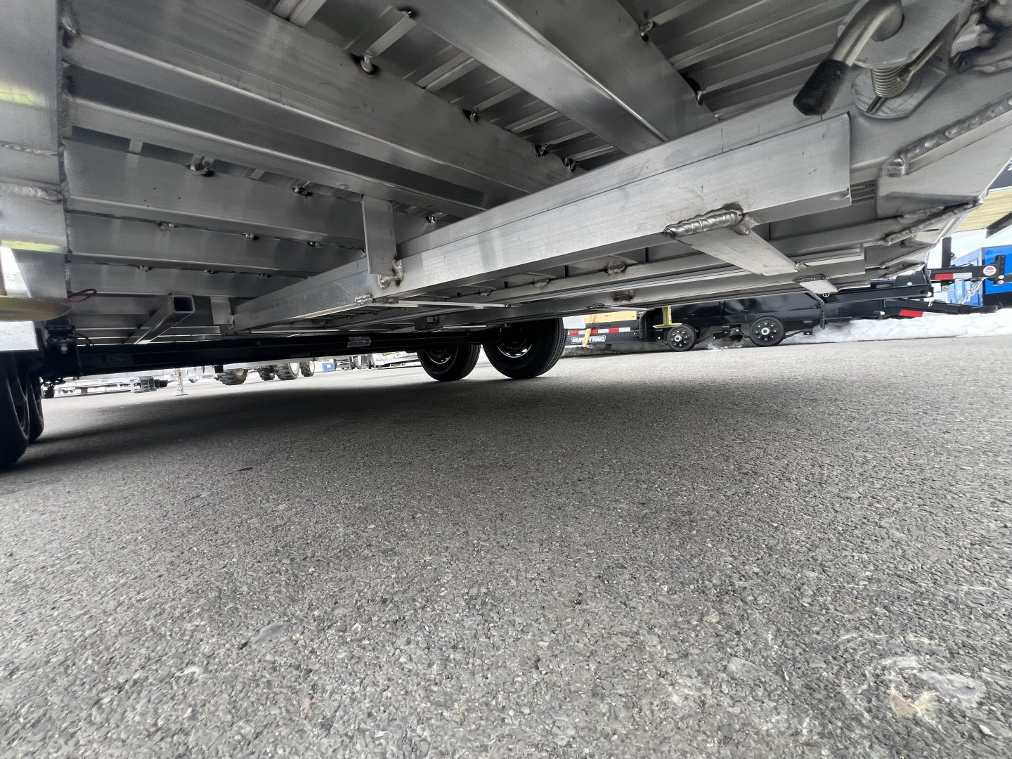 New 2026 Black Rhino 7x20 10K Aluminum Deck Car Hauler