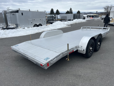 New 2026 Black Rhino 7x20 10K Aluminum Deck Car Hauler