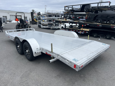 New 2026 Black Rhino 7x20 10K Aluminum Deck Car Hauler