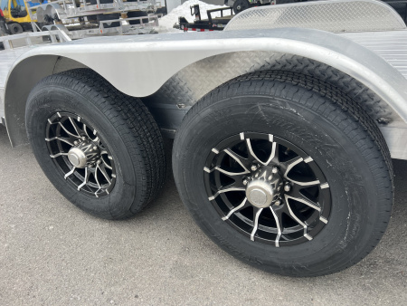 New 2026 Black Rhino 7x20 10K Aluminum Deck Car Hauler