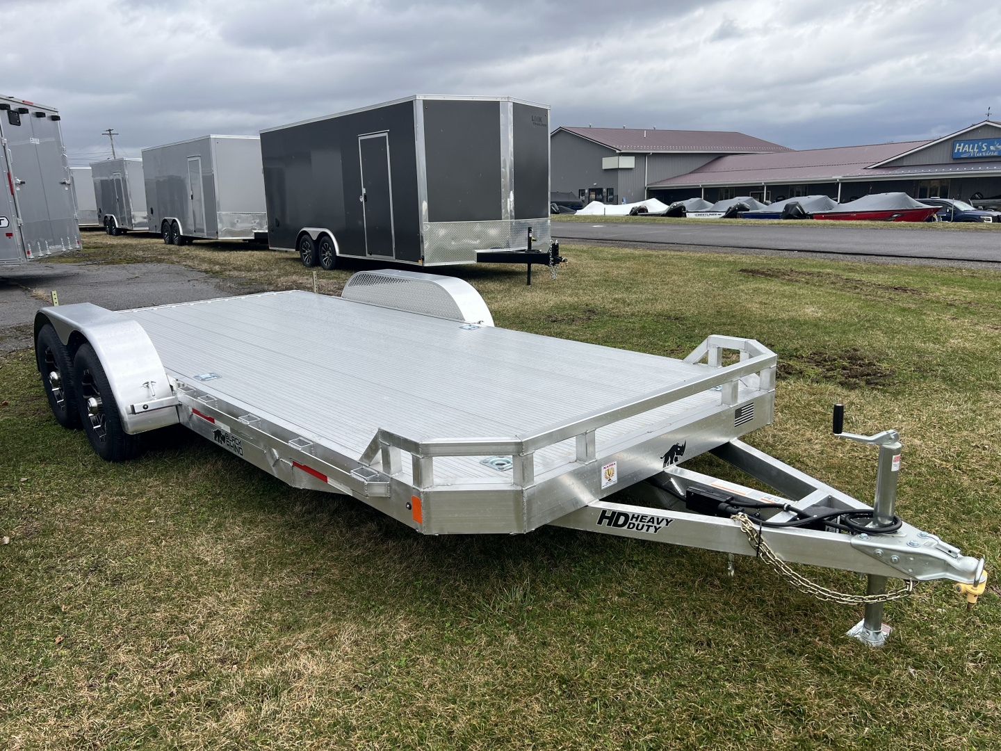 New 2026 Black Rhino 7x18 10K Car Hauler