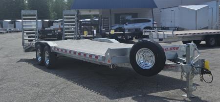 New 102X20+4 GALVANIZED DRIVEROVER EQUIPMENT TRAILER 7 K AXLES 2026 TRIUMPH