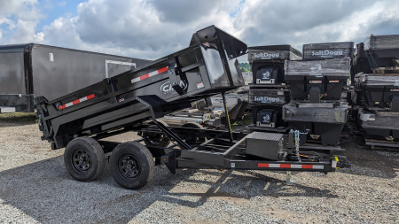 New 2026 CAM Superline 6x12 Lo Pro Standard Duty Equipment Dump Trailer