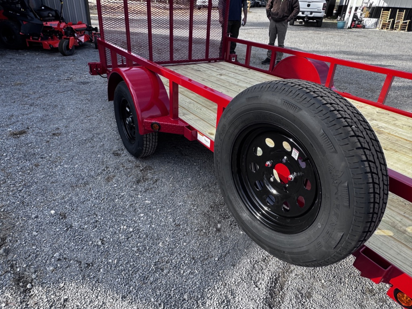 New 2026 Superior Manufacturing 6X12 ELITE L-IRON Utility Trailer