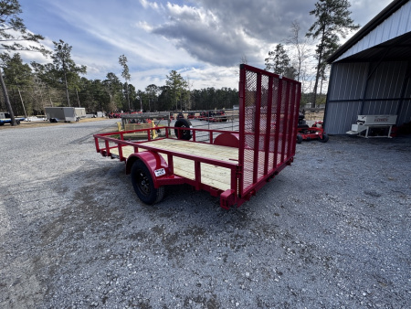 New 2026 Superior Manufacturing 6X12 ELITE L-IRON Utility Trailer