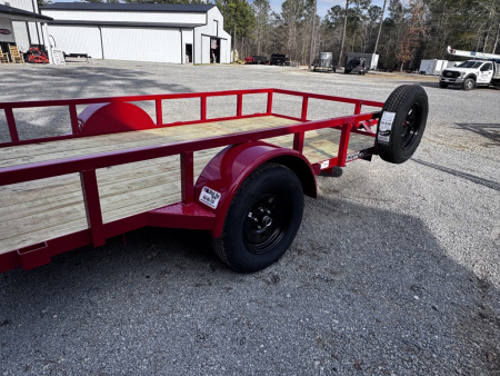 New 2026 Superior Manufacturing 6X12 ELITE L-IRON Utility Trailer