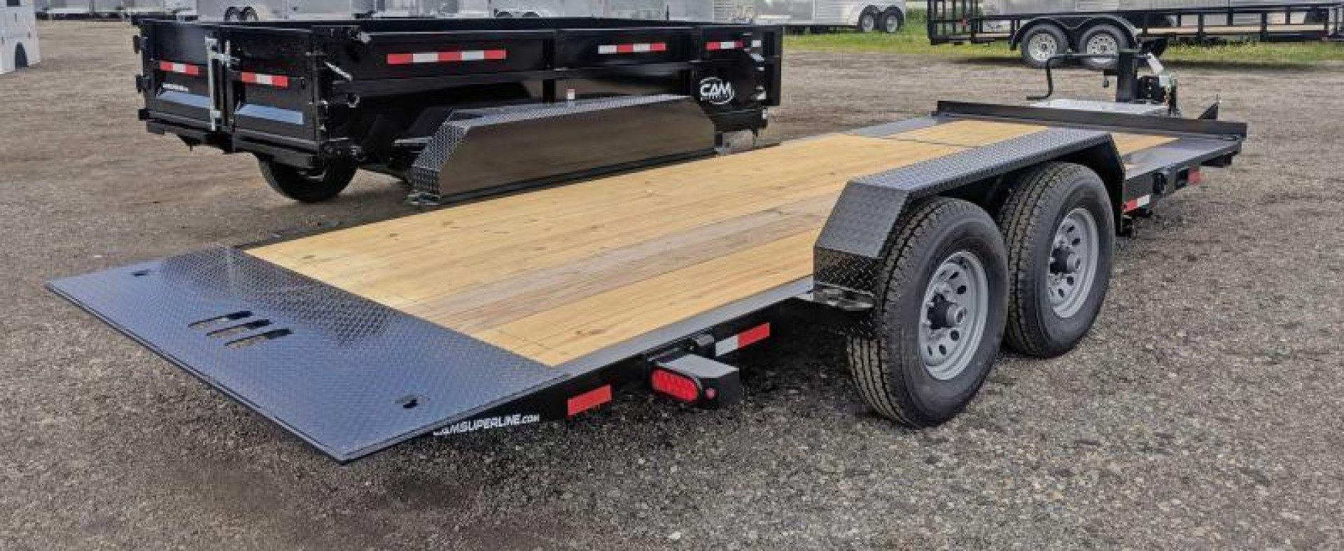 New 2026 Cam Superline P7CAM154STTXW Equipment Trailer