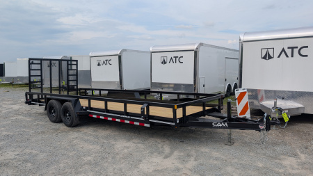 New NEW 2026 CAM Superline 7x22 HD Utility Trailer w/ Spring Assist Gate