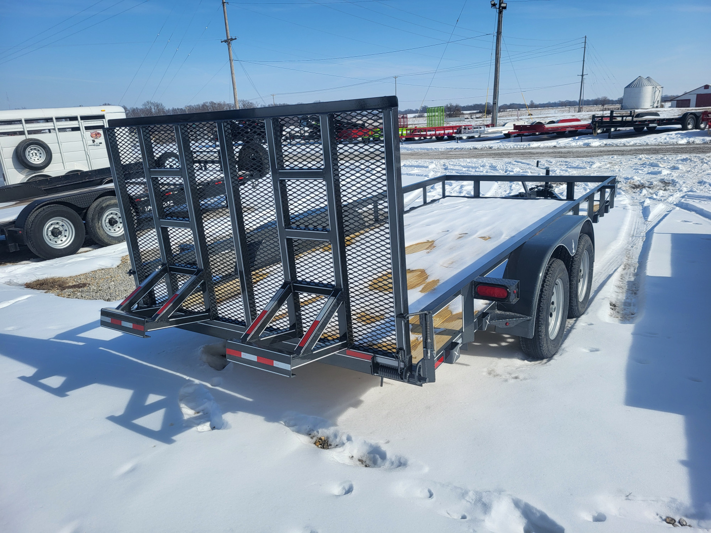 New 2026 Maxwell Wrap Tounge Utility Trailer