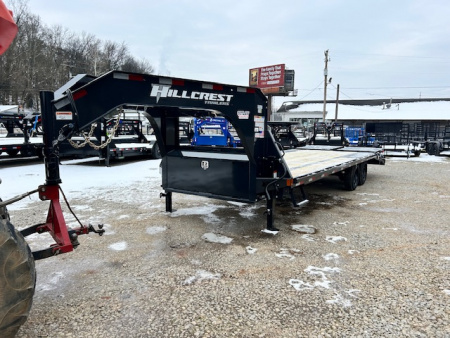 New 2026 Hillcrest Trailers 25+5 17.6 Equipment Trailer