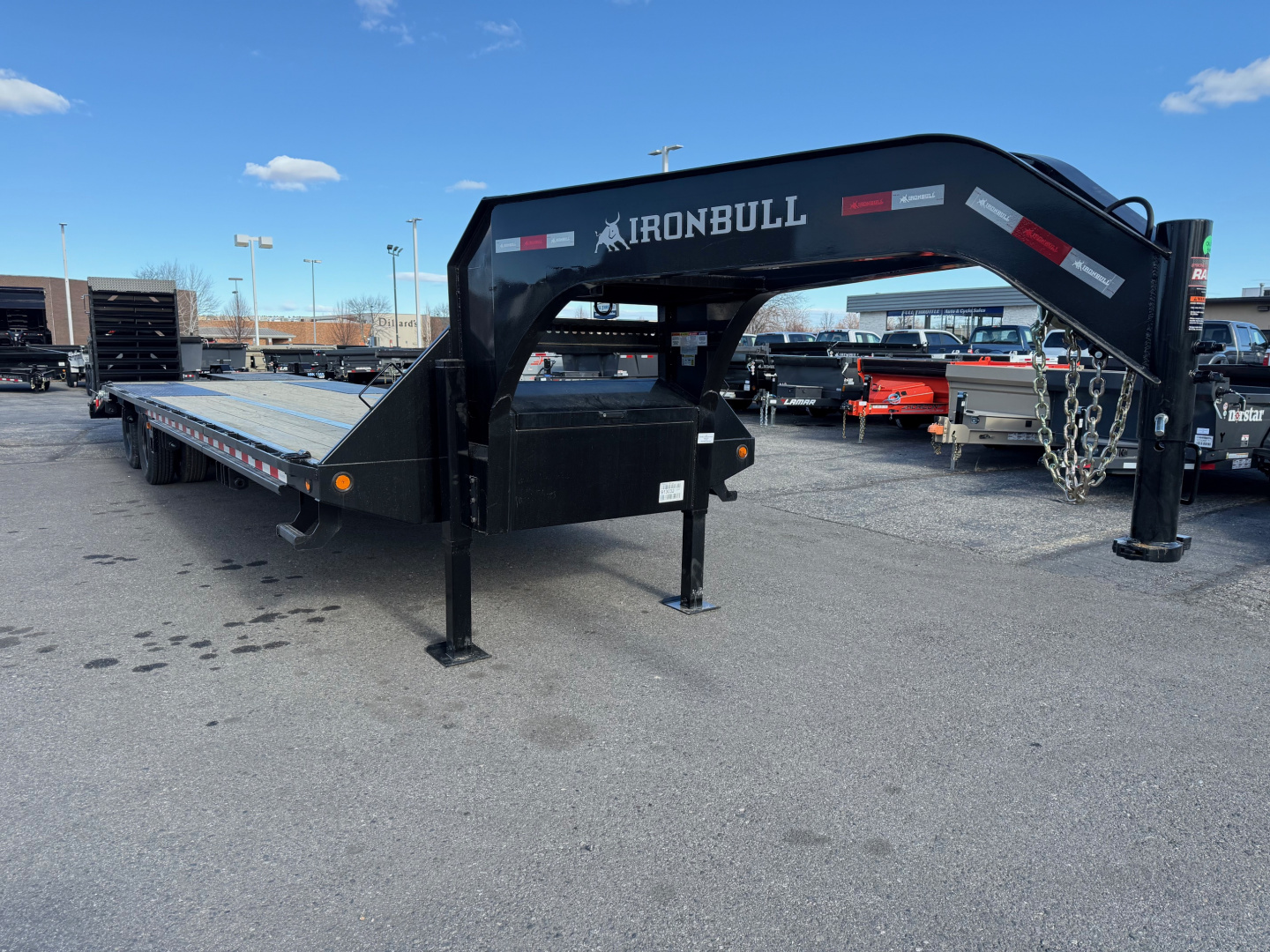 New 2026 Iron Bull 102X32 Gooseneck Bodies