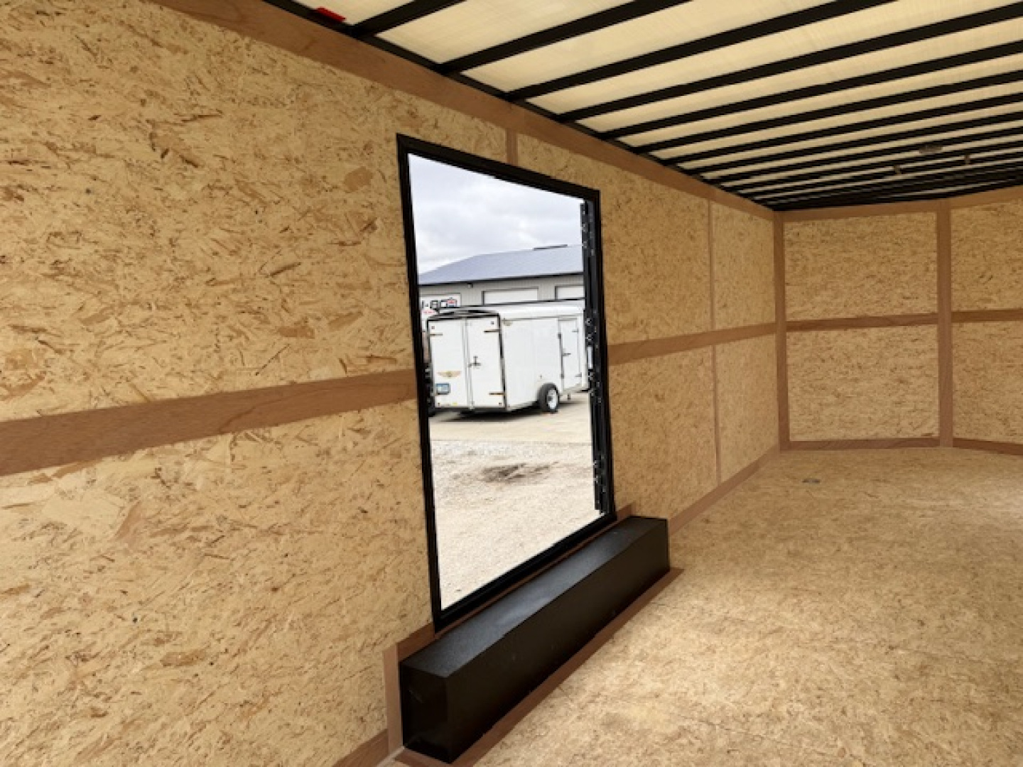 New 2026 Cross Charcoal/Black Trim 8.5'x22' 10k Alpha Flat Top V-Nose Enclosed Car Hauler Cargo Trailer