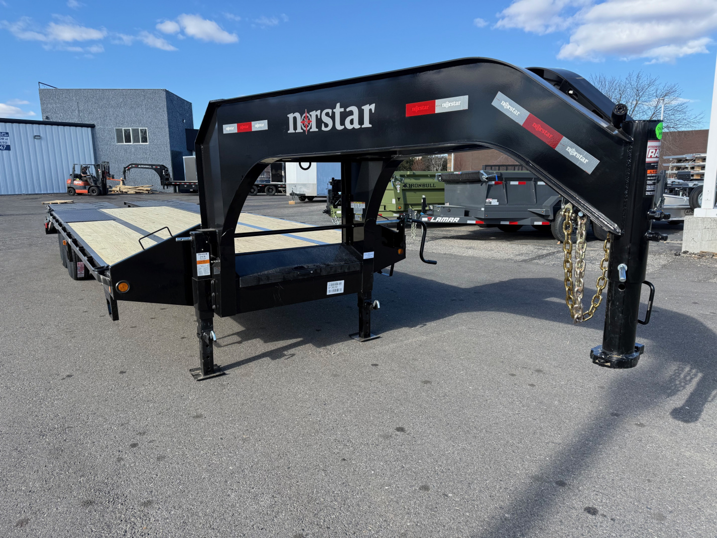 New 2026 Iron Bull 102X25 Gooseneck Bodies