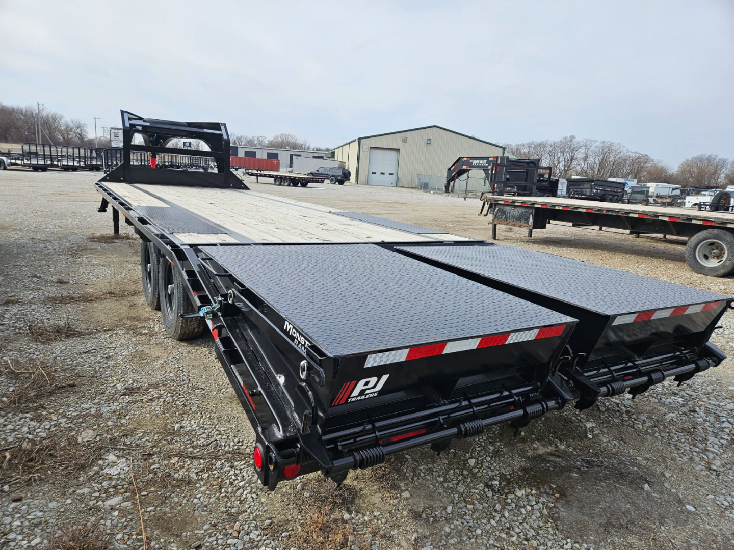 New 2025 PJ Trailers LS Flatbed Trailer