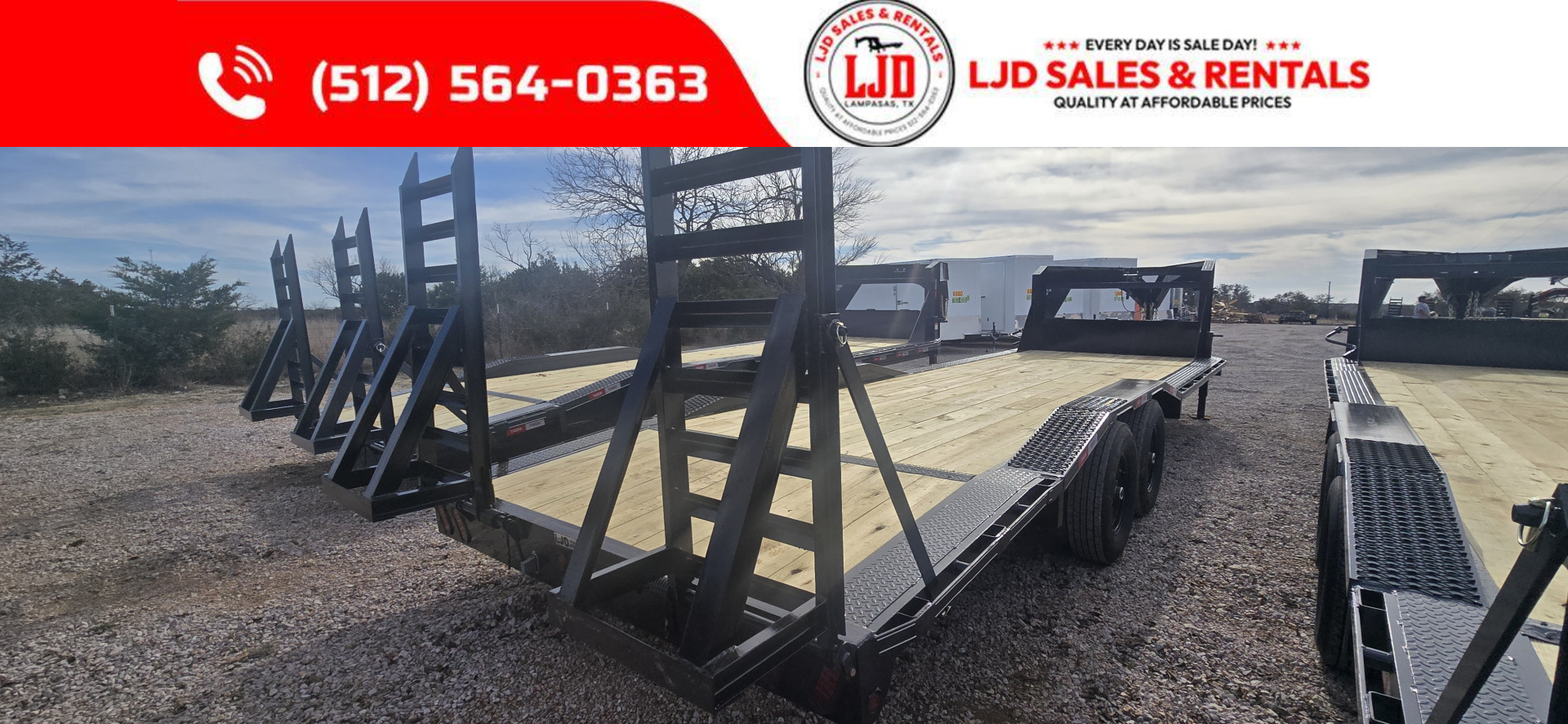New 2026 Tiger - Gooseneck Drive Over Fender Trailer 102" X 26'