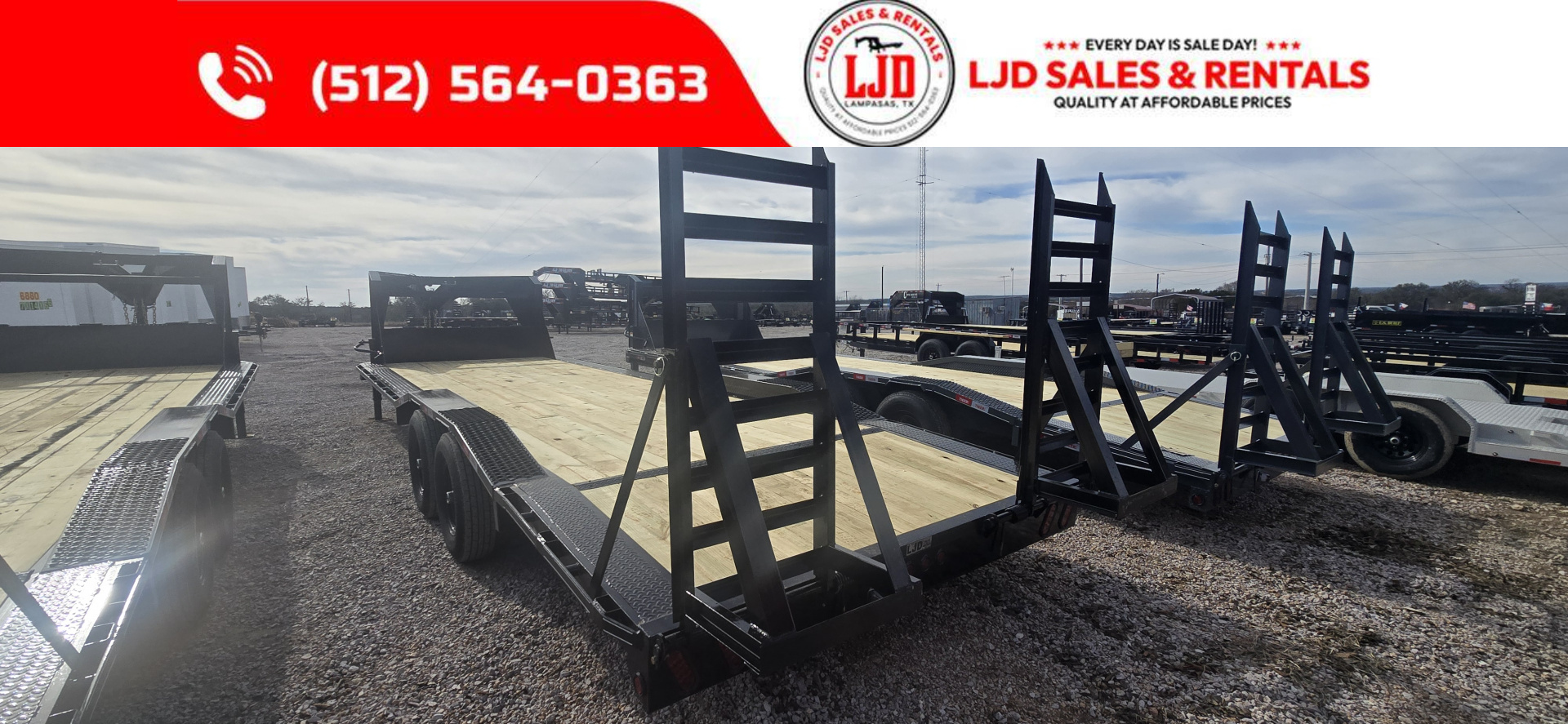 New 2026 Tiger - Gooseneck Drive Over Fender Trailer 102" X 26'