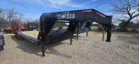 New 2026 Tiger - Gooseneck Drive Over Fender Trailer 102  X 26'