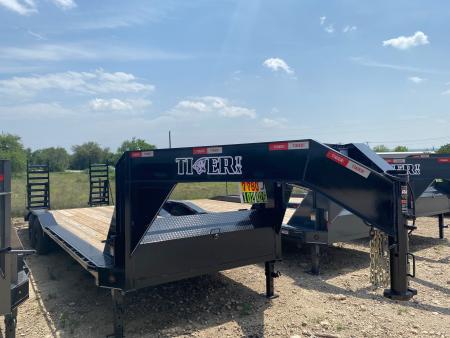 New 2026 Tiger - Gooseneck Drive Over Fender Trailer 102  X 26'