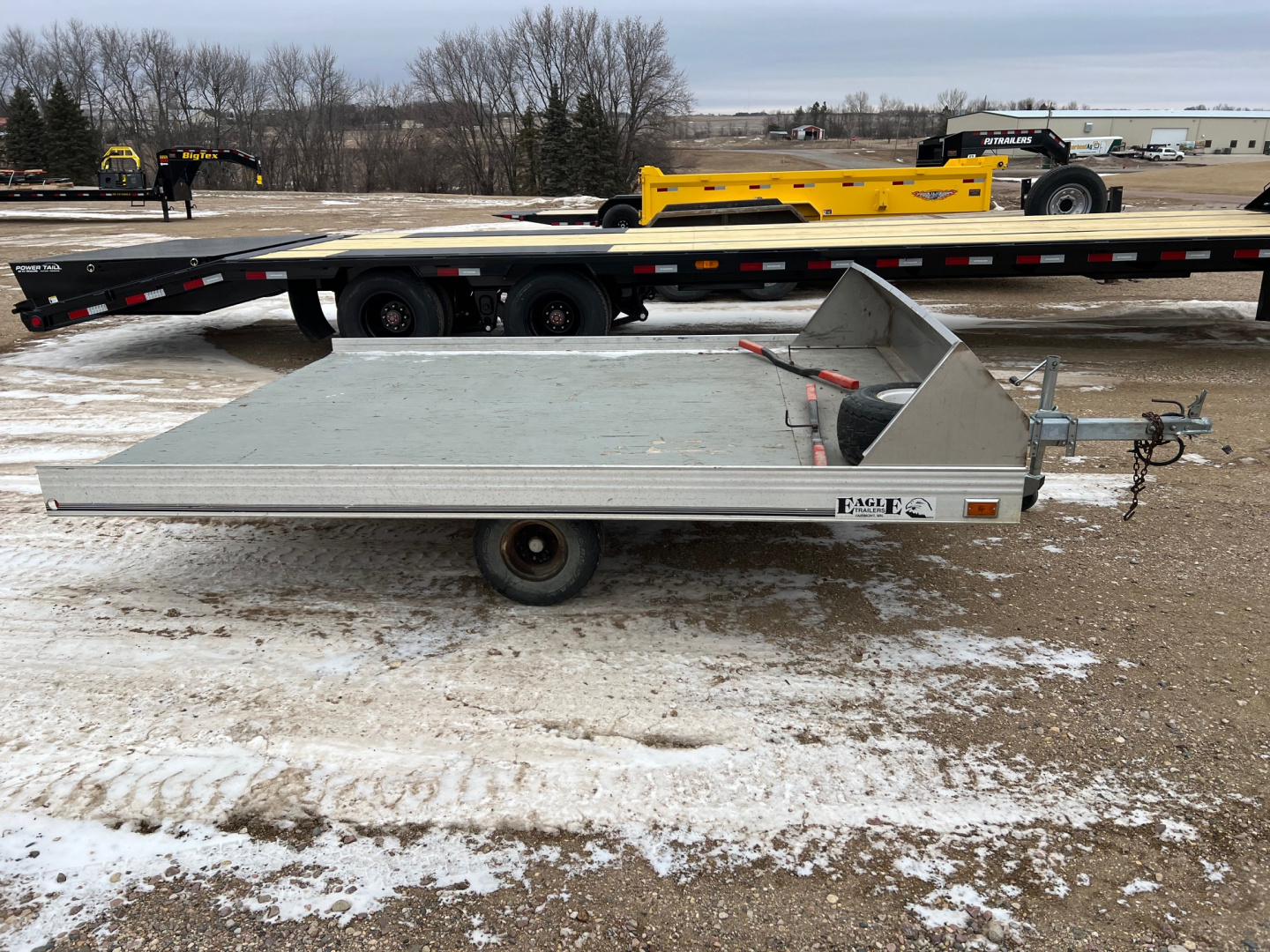 Used 1993 Eagle Trailers 10' Tiltbed Utility Trailer