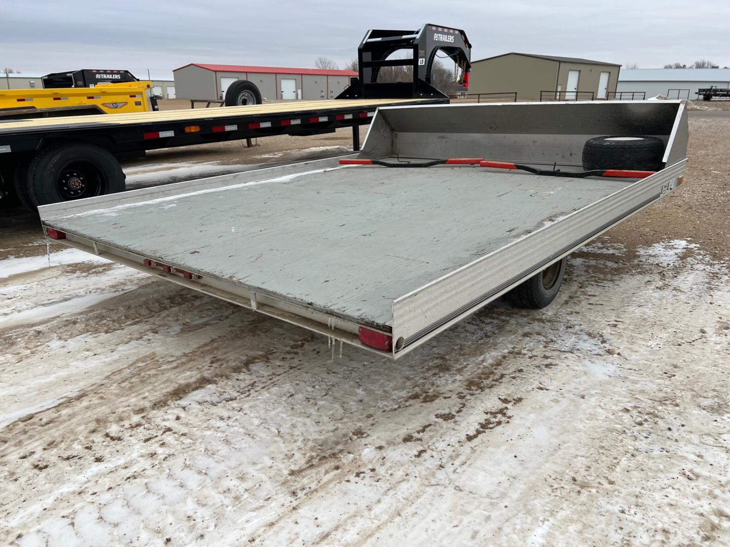 Used 1993 Eagle Trailers 10' Tiltbed Utility Trailer