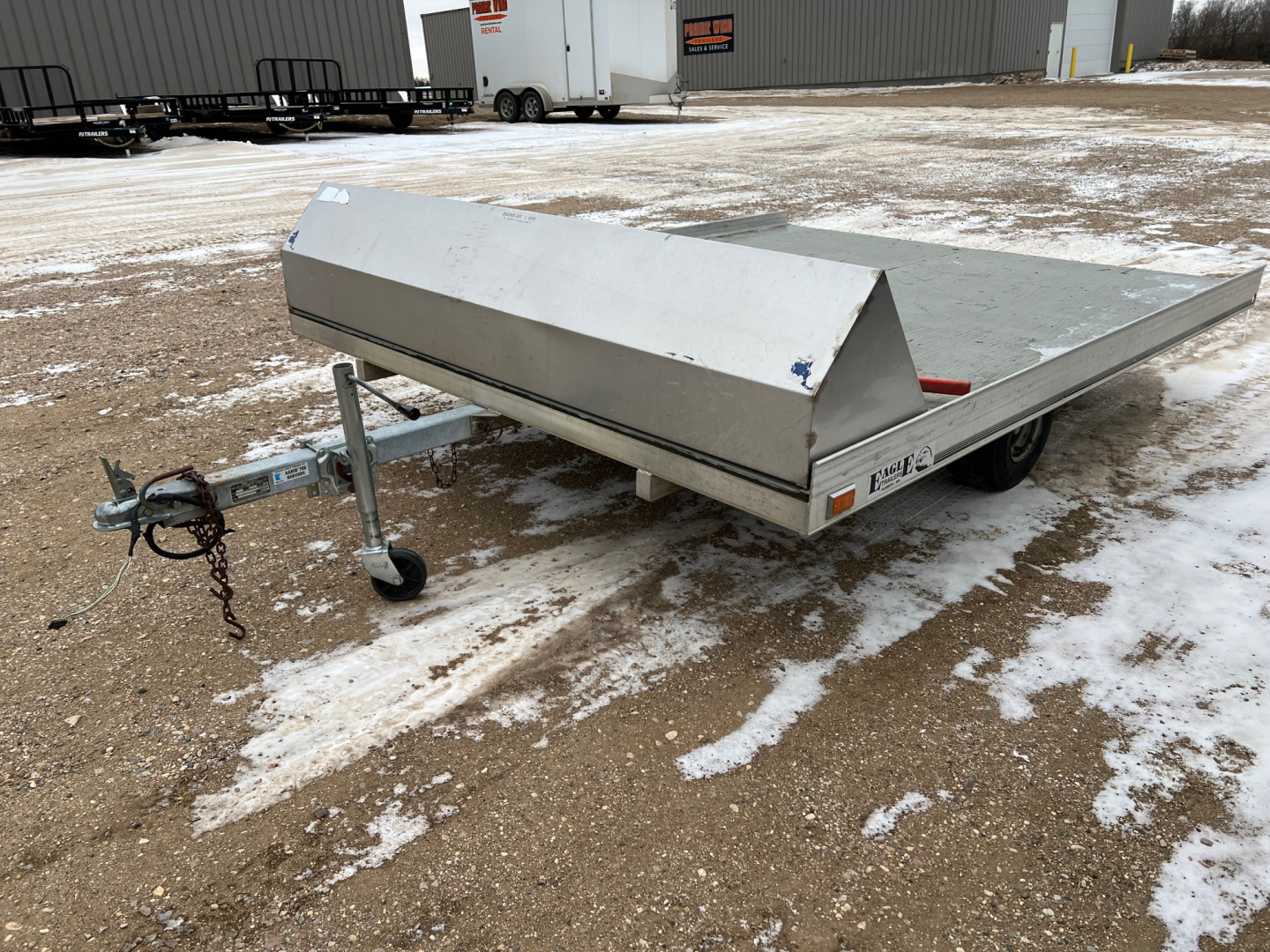 Used 1993 Eagle Trailers 10' Tiltbed Utility Trailer