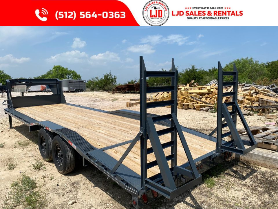 New 2026 Tiger - Gooseneck Drive Over Fender Trailer 102" X 26'