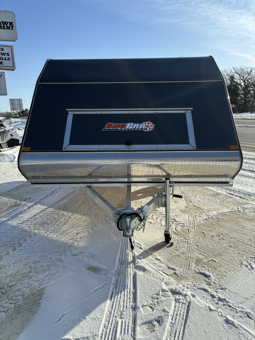 New 2026 SnoPro 101X12 (8.5x12) Enclosed Snowmobile Trailer