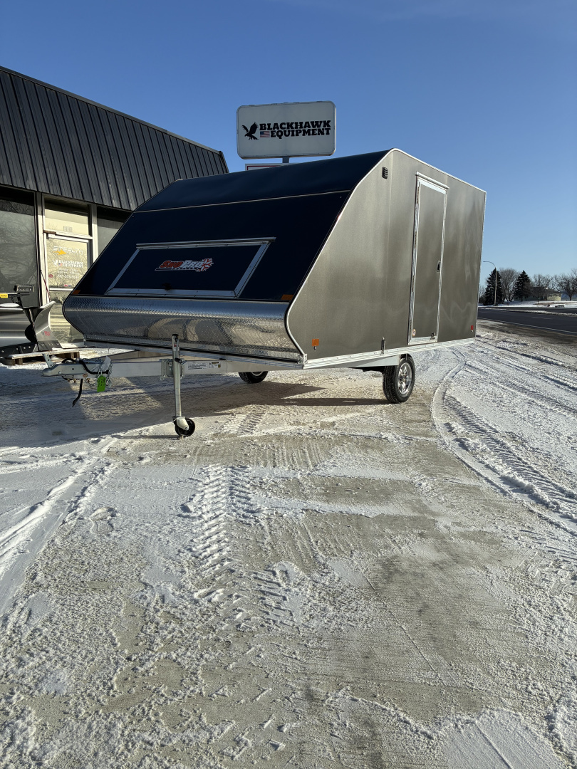 New 2026 SnoPro 101X12 (8.5x12) Enclosed Snowmobile Trailer