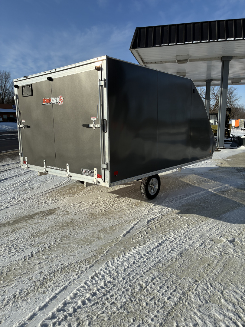New 2026 SnoPro 101X12 (8.5x12) Enclosed Snowmobile Trailer