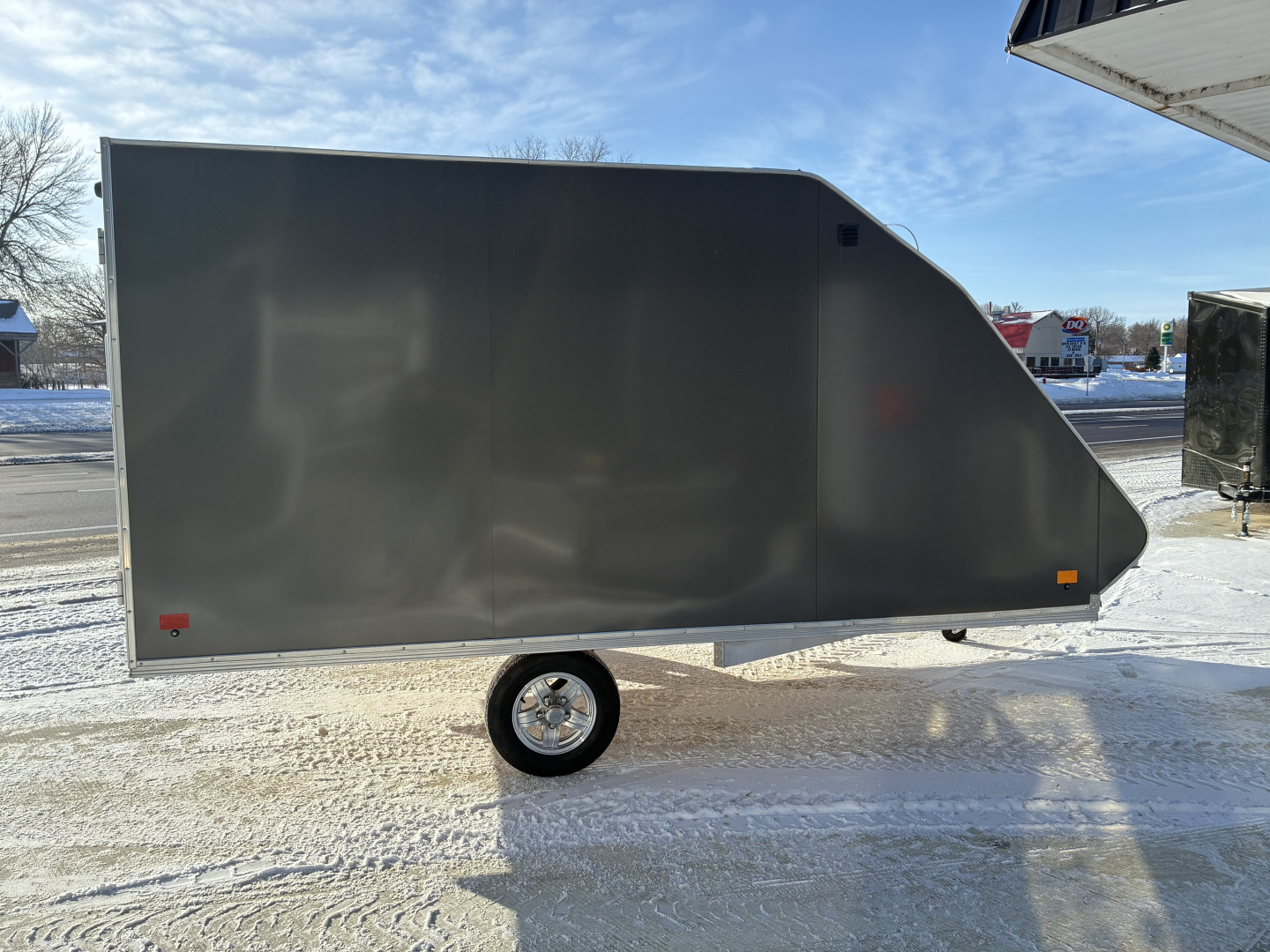 New 2026 SnoPro 101X12 (8.5x12) Enclosed Snowmobile Trailer