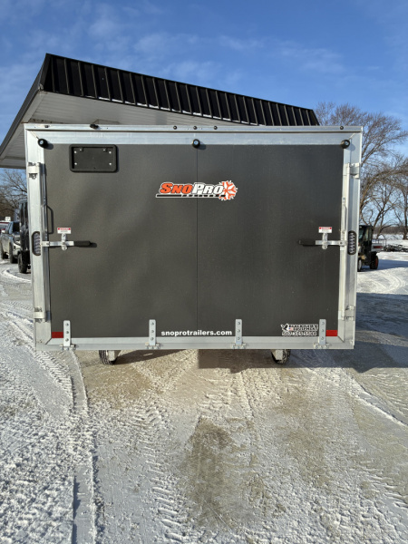 New 2026 SnoPro 101X12 (8.5x12) Enclosed Snowmobile Trailer