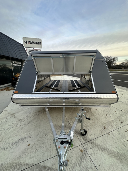 New 2026 SnoPro 101X12 (8.5x12) Enclosed Snowmobile Trailer