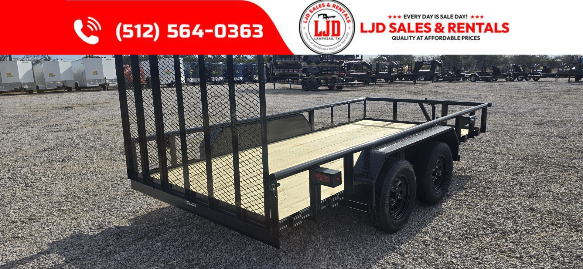 New 2026 Tiger Trailers - Utility Trailer 77" x 14' Utility Trailer