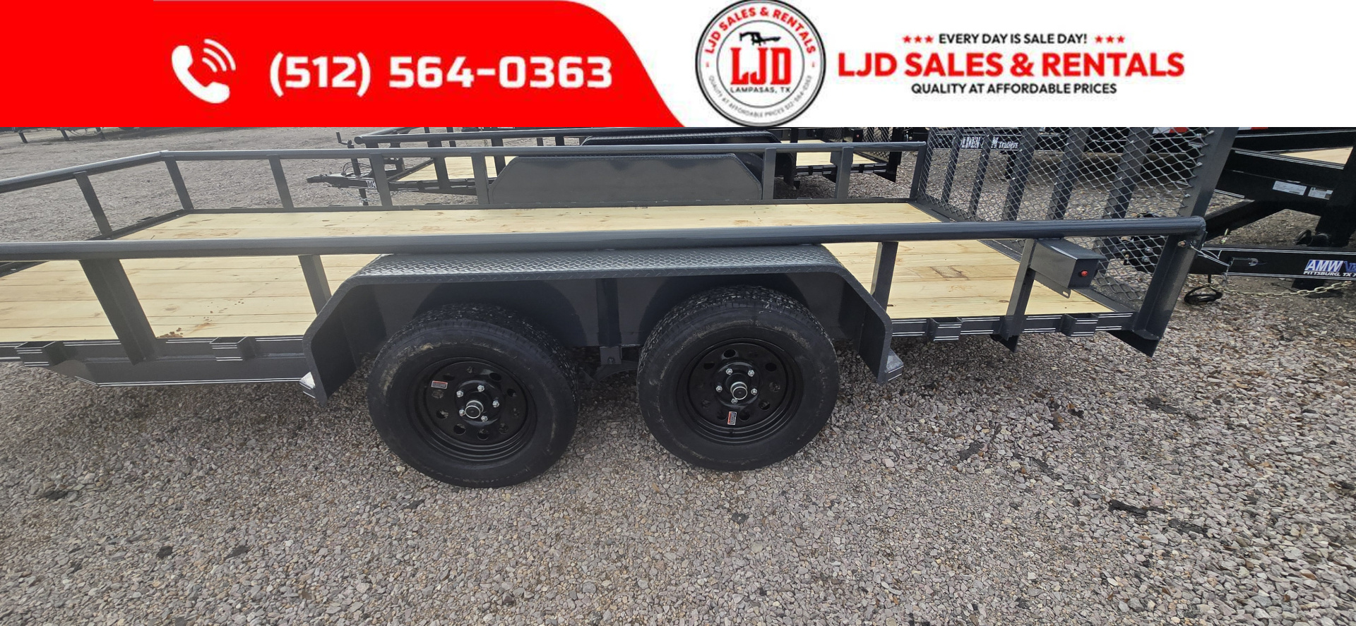 New 2026 Tiger Trailers - Utility Trailer 77" x 16' Utility Trailer