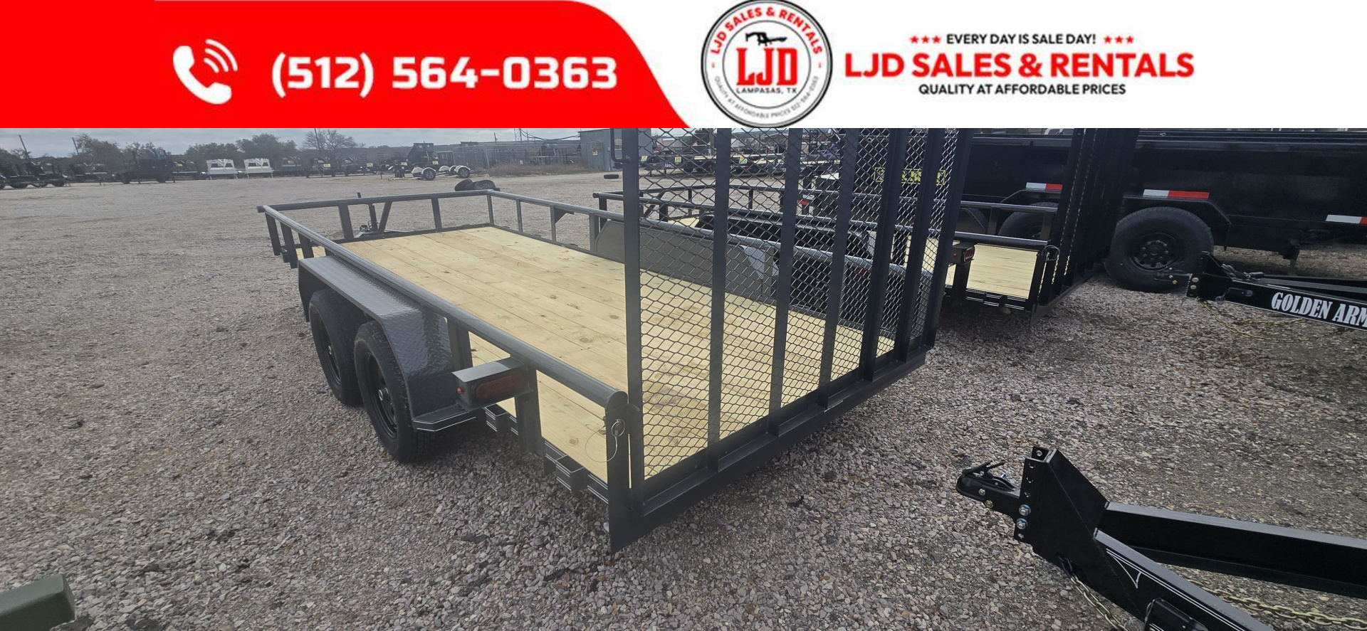 New 2026 Tiger Trailers - Utility Trailer 77" x 16' Utility Trailer