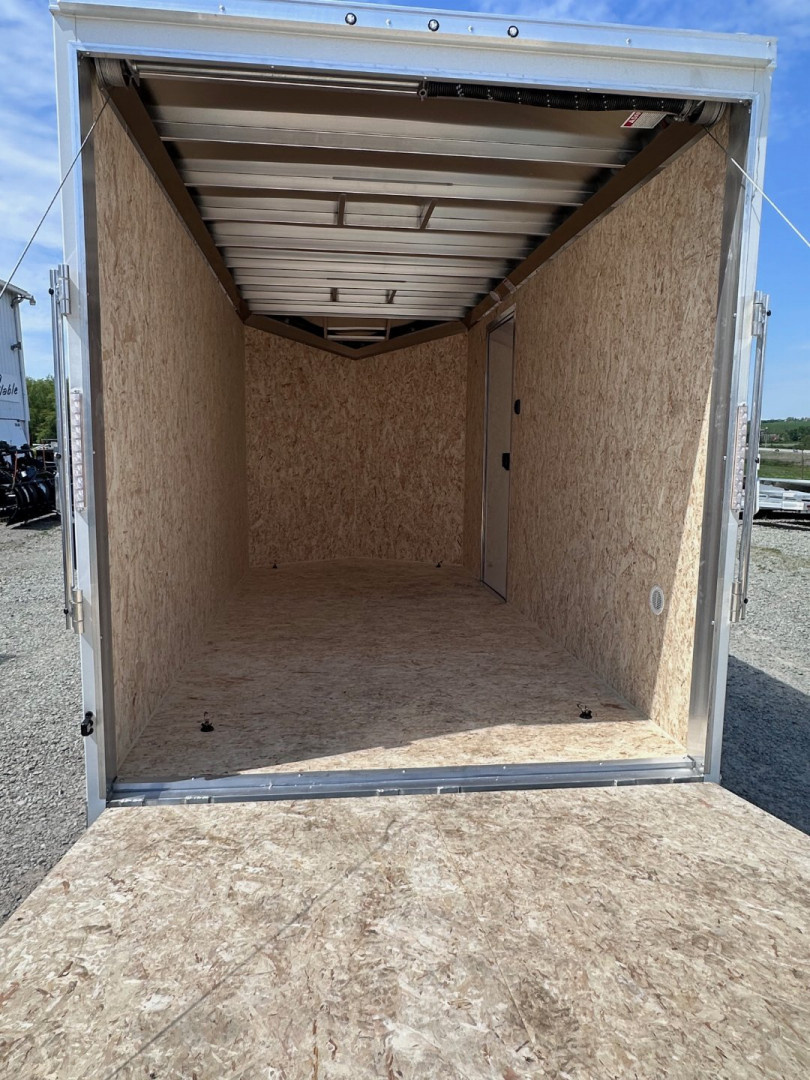 New NEW 2026 ATC 6x12 V-Nose "STo300” Aluminum Enclosed Cargo Trailer w/ Ramp