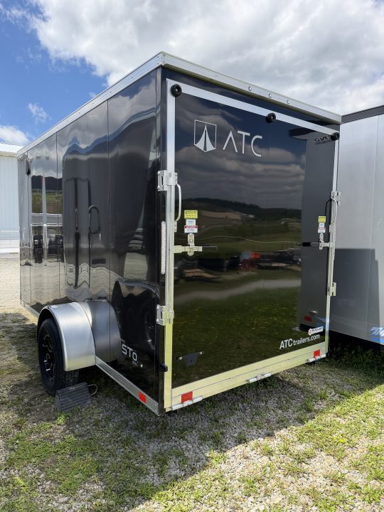 New NEW 2026 ATC 6x12 V-Nose "STo300” Aluminum Enclosed Cargo Trailer w/ Ramp