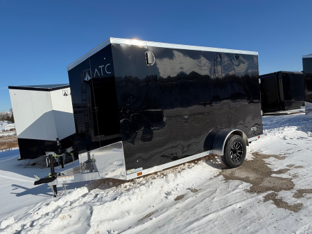 New NEW 2026 ATC 6x12 V-Nose  STo300” Aluminum Enclosed Cargo Trailer w/ Ramp